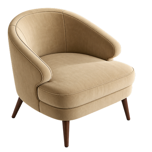 Elara Curve Arm Chair