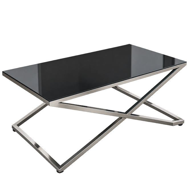 Rectangular Glass Top Coffee Table