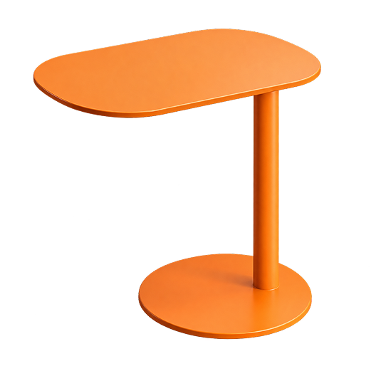 Pedestal Side Table / Laptop Side Table