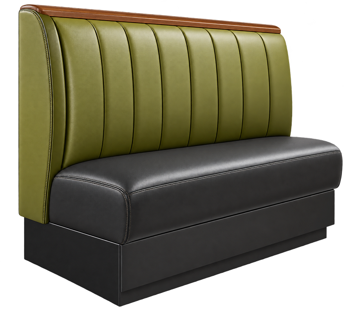 Olivewood Channel Booth Seating