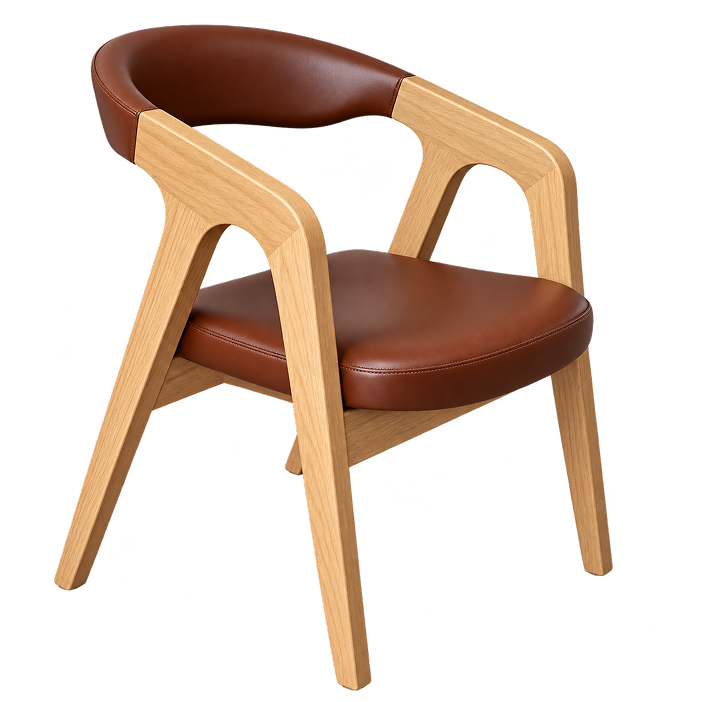 Nordic Oak Café Chair