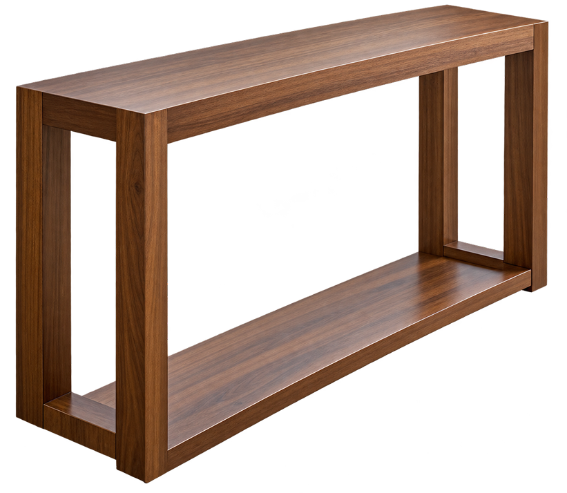 Modern Cream & Brass Accent Sideboard