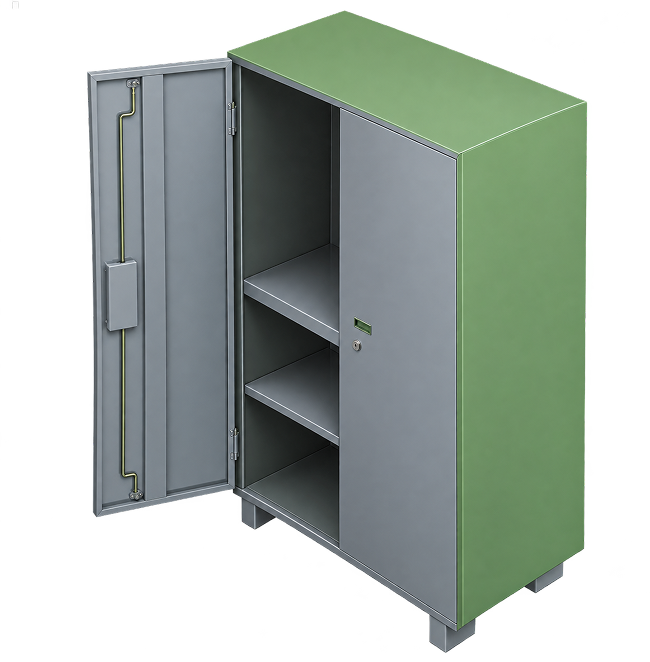Two-Door Steel Storage Cabinet