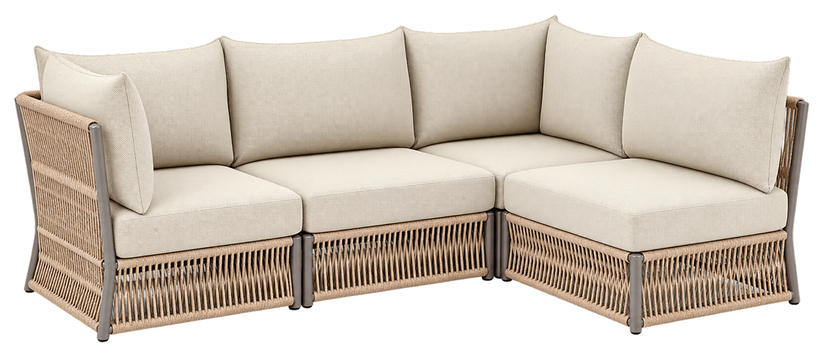 Hampton Outdoor Sofa Set