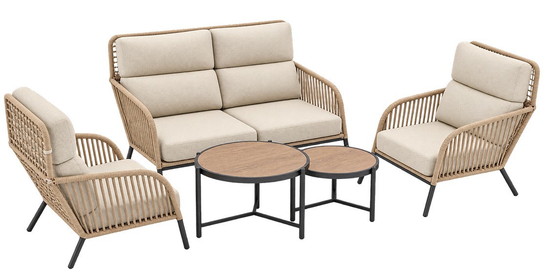 Carl Outdoor Sofa Set